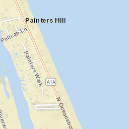Painters Hill Florida Street Map