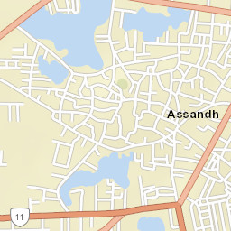Asandh Street Map