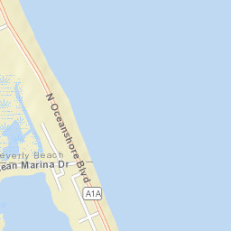 Beverly Beach Florida Street Map