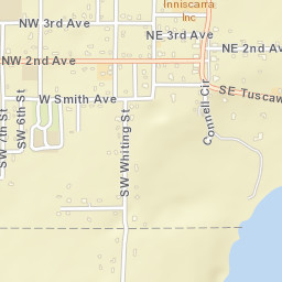 302 Northeast Cholokka Boulevard, Micanopy Street Map