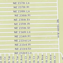 Hog Valley Florida Street Map