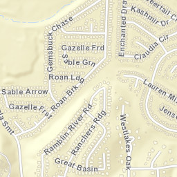 5243-5247 Gemsbuck Chase, San Antonio Street Map