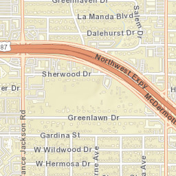 263 Greenlawn Drive, San Antonio, TX Street Map