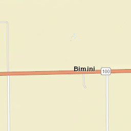 Bimini Florida Street Map