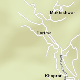 Mukteshwar Street Map