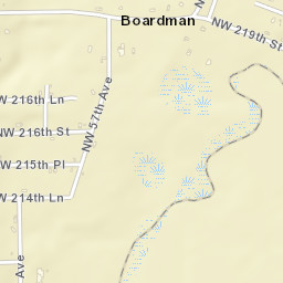 Boardman Florida Street Map