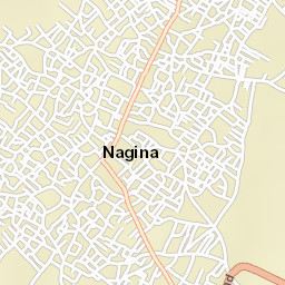 Nagina Street Map