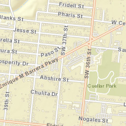 323 Segura Street, San Antonio, TX Street Map