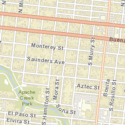 234 Aztec Alley, San Antonio, TX 78207 Street Map