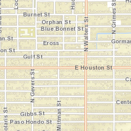 1000-1030 N Walters, San Antonio, TX 78202, USA Street Map