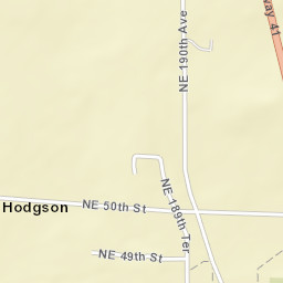 Hodgson Florida Street Map