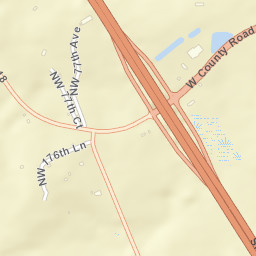 Irvine Florida Street Map