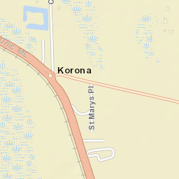 Korona Florida Street Map