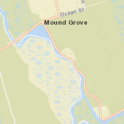 Mound Grove Florida Street Map