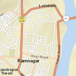 Ramnagar Street Map