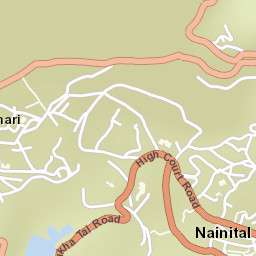 Naini Tal Street Map