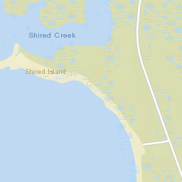 Shired Island Florida Street Map