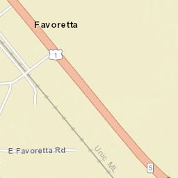 Favoretta Florida Street Map