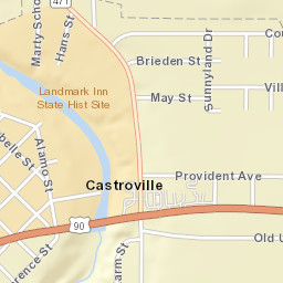 402 Florence Street, Castroville, TX 78009 Street Map