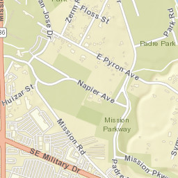 701 East Pyron Avenue, San Antonio, TX Street Map