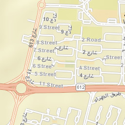 Al Jahrā’ Street Map