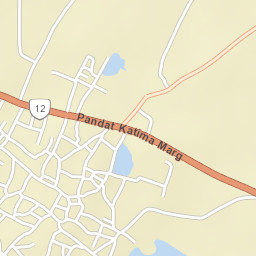 Jhalu Street Map