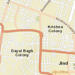 Jind Street Map