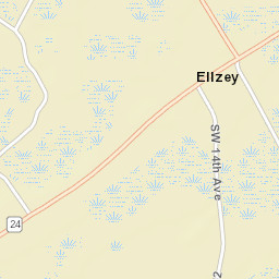 Ellzey Florida Street Map