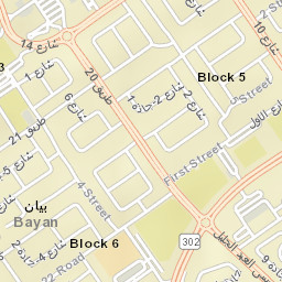 Bayān Street Map