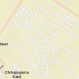 Haldaur Street Map