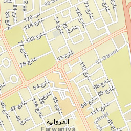 Al Farwānīyah Street Map