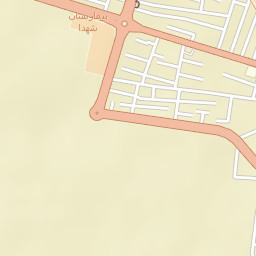 سروستان Street Map