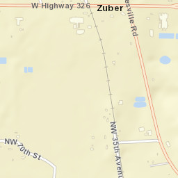 Zuber Florida Street Map
