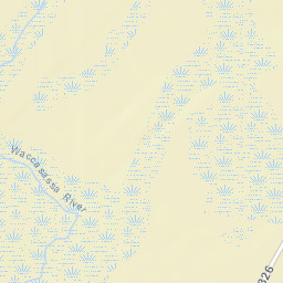 Gulf Hammock Florida Street Map