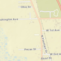 Pierson Florida Street Map