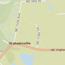 Grahamsville Florida Street Map