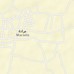 Marādah Street Map