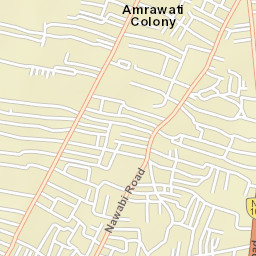 Haldwani Street Map