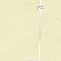 Farm to Market 2200, Yancey, TX Street Map