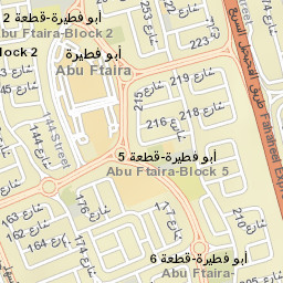 Abu Fatira Street Map