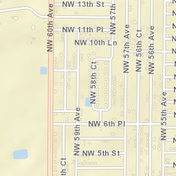 Ocala Ridge Florida Street Map