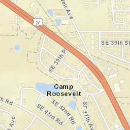 Camp Roosevelt Florida Street Map