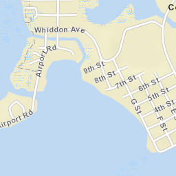 Cedar Key Florida Street Map