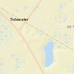Tidewater Florida Street Map