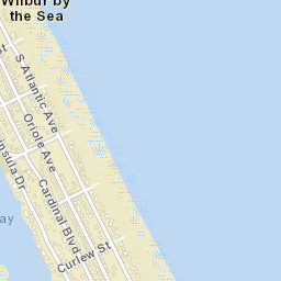 Wilbur-by-the-Sea Florida Street Map