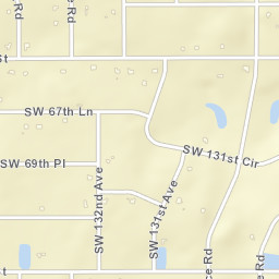 Rolling Hills Florida Street Map