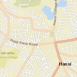 Hansi Street Map