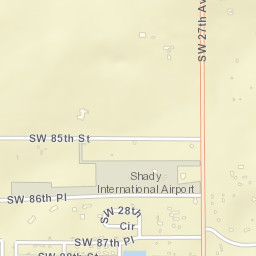 Shady Florida Street Map