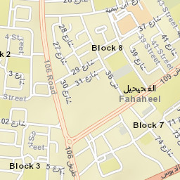 Al Faḩāḩīl Street Map