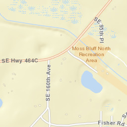 Moss Bluff Florida Street Map